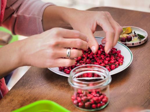 rote Beeren....